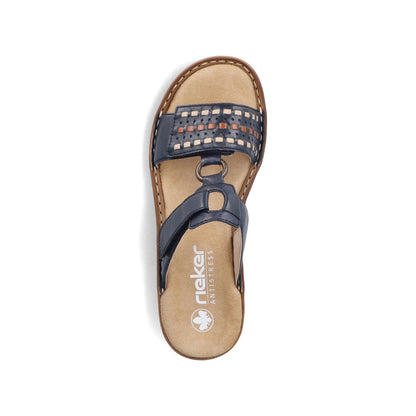 Rieker Ladies Adjustable Backless Sandal