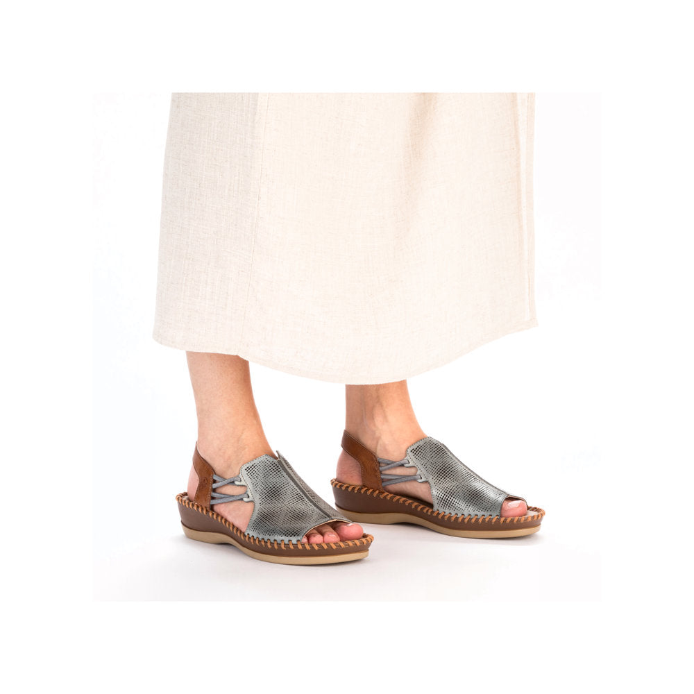 Rieker Ladies Elastic Strap Full Front Sandal