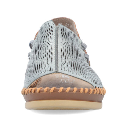 Rieker Ladies Elastic Strap Full Front Sandal