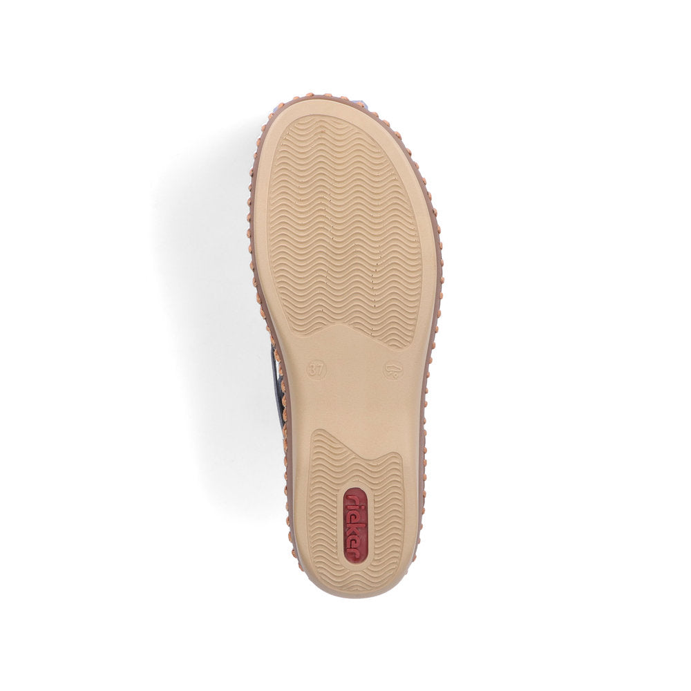Rieker Ladies Elastic Strap Full Front Sandal