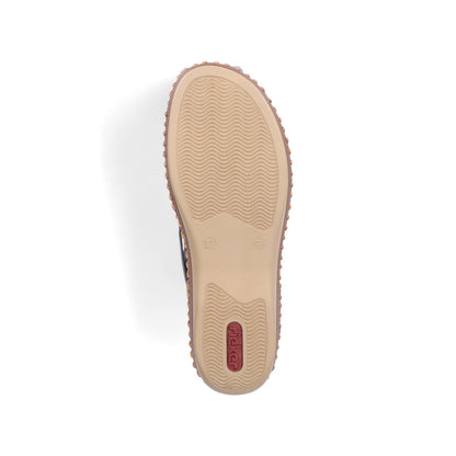 Rieker Ladies Elastic Strap Full Front Sandal