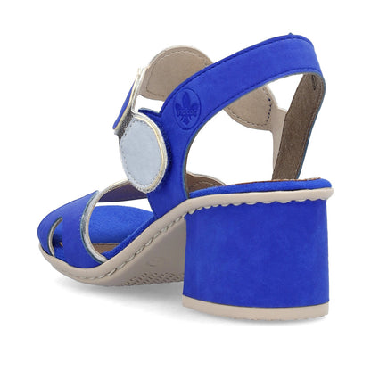 Rieker Ladies Block Heel Dress Sandal