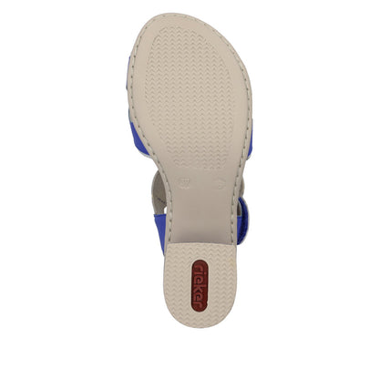 Rieker Ladies Block Heel Dress Sandal