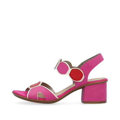 Rieker ladies Block Heel Dress Sandal