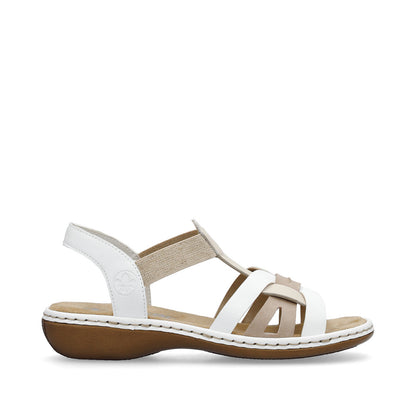 Rieker Ladies Flat Heel Sandal