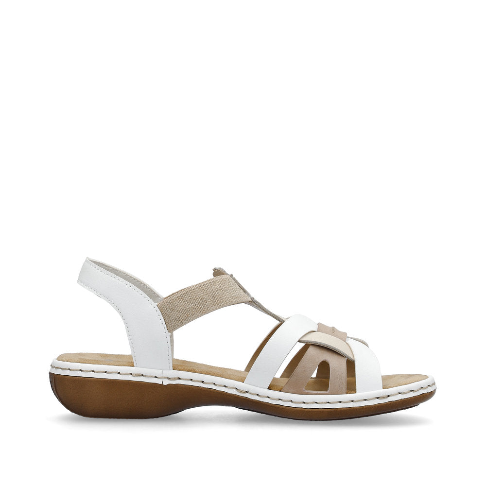 Rieker Ladies Flat Heel Sandal