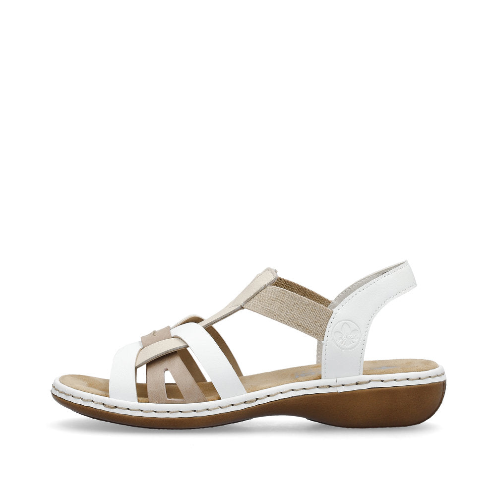 Rieker Ladies Flat Heel Sandal