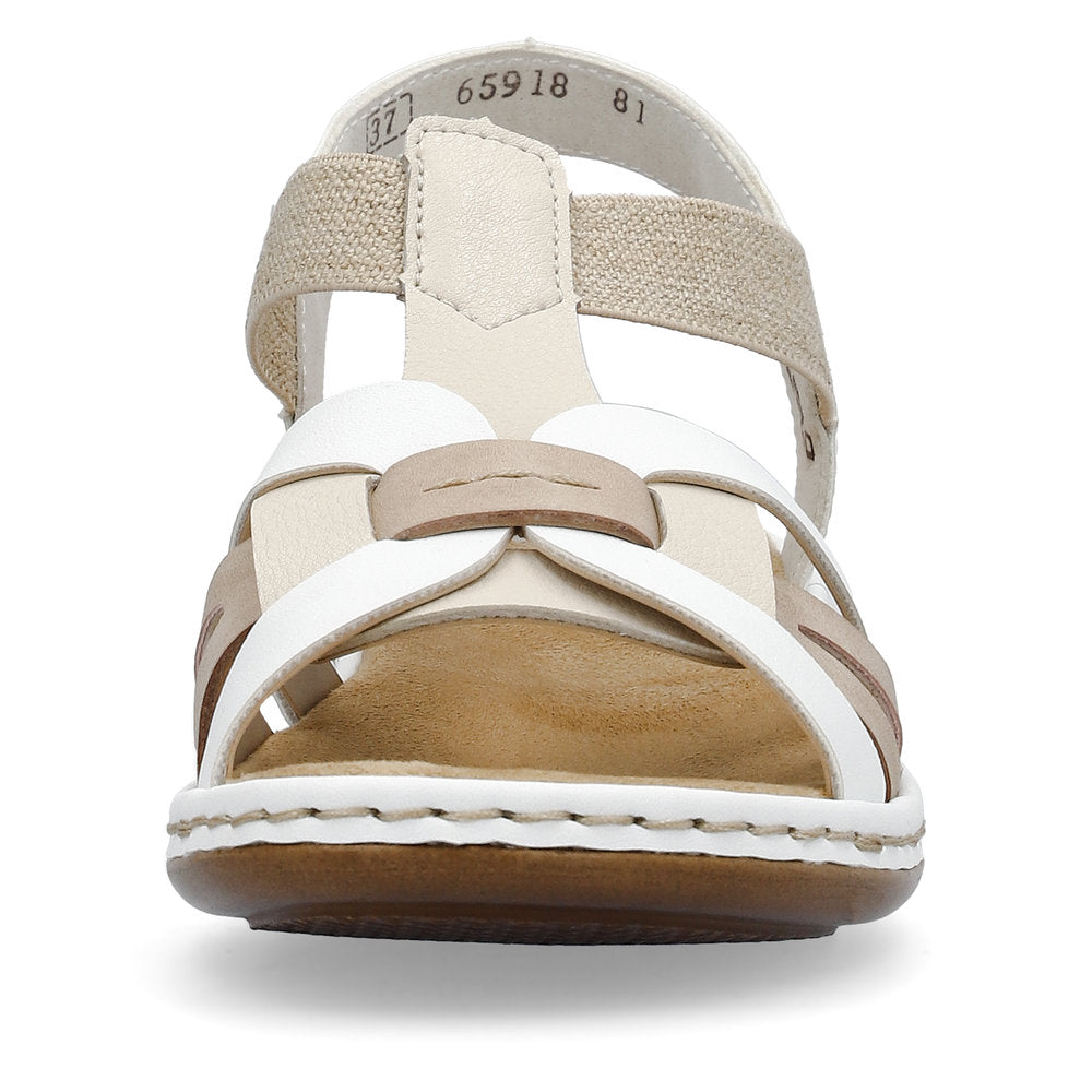Rieker Ladies Flat Heel Sandal
