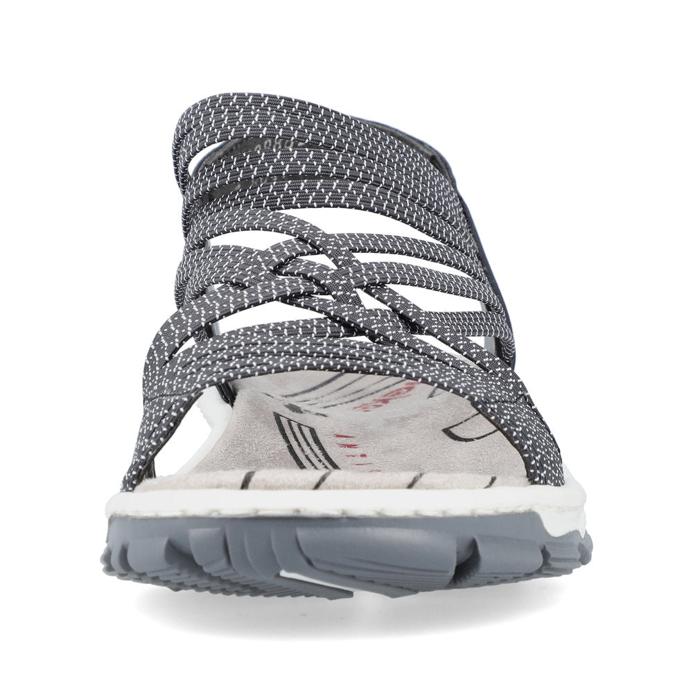 Rieker Ladies Elastic Strap Walking Sandal