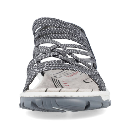 Rieker Ladies Elastic Strap Walking Sandal