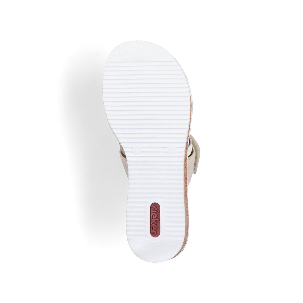 Rieker Ladies Multi Strap Backless Sandal