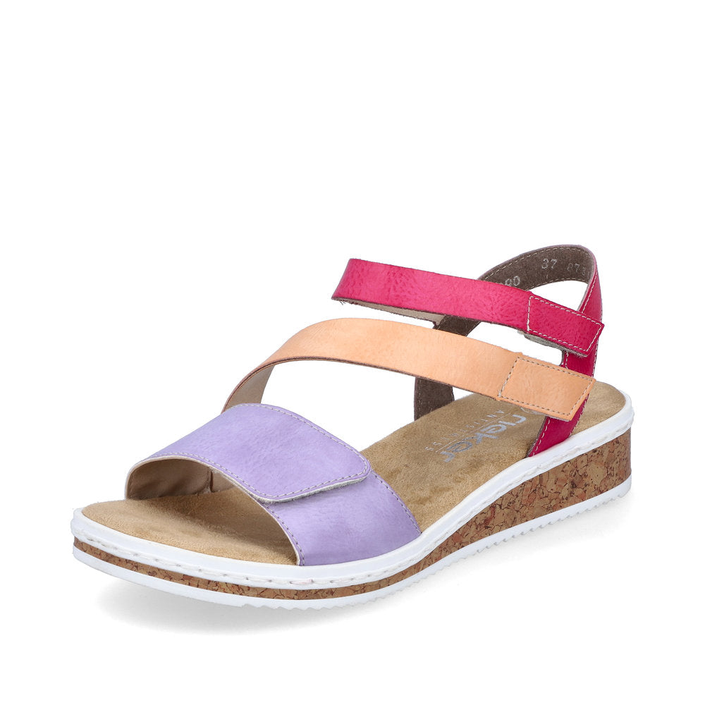 Rieker Ladies Cross Strap Adjustable Sandal
