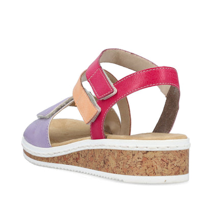 Rieker Ladies Cross Strap Adjustable Sandal