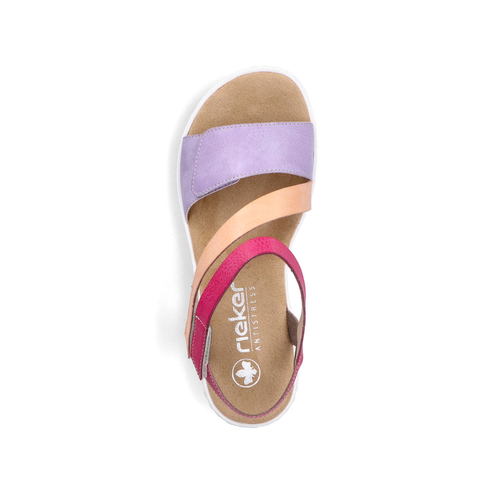 Rieker Ladies Cross Strap Adjustable Sandal