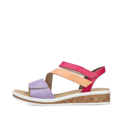 Rieker Ladies Cross Strap Adjustable Sandal