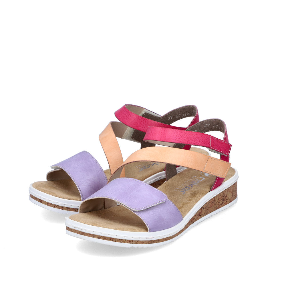 Rieker Ladies Cross Strap Adjustable Sandal