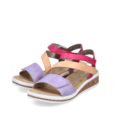 Rieker Ladies Cross Strap Adjustable Sandal