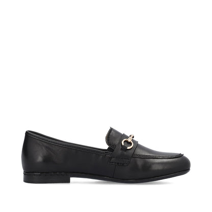 Rieker Ladies Snaffle Trim Loafer Shoe