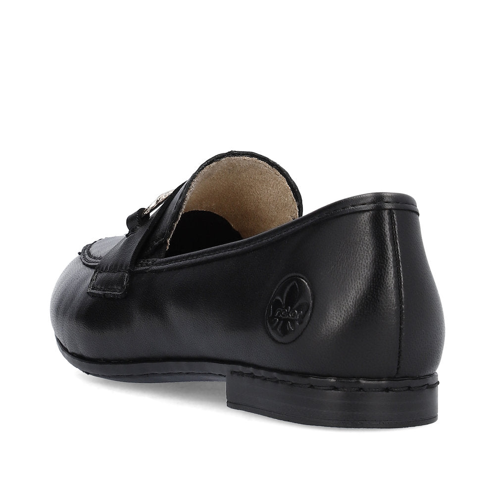 Rieker Ladies Snaffle Trim Loafer Shoe