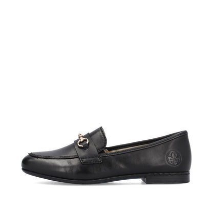 Rieker Ladies Snaffle Trim Loafer Shoe