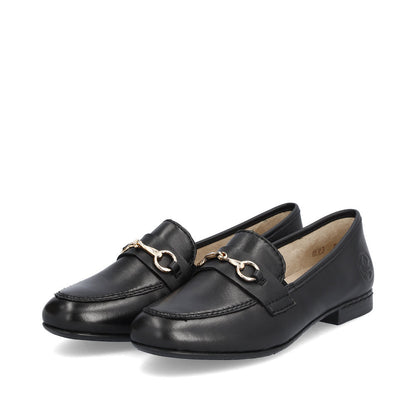 Rieker Ladies Snaffle Trim Loafer Shoe