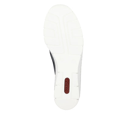 Rieker Ladies Tab Front Flat Shoe