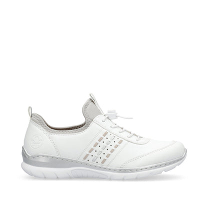 Rieker Ladies Bungee Lace Sporty Casual Shoe