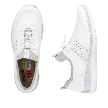 Rieker Ladies Bungee Lace Sporty Casual Shoe