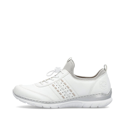 Rieker Ladies Bungee Lace Sporty Casual Shoe