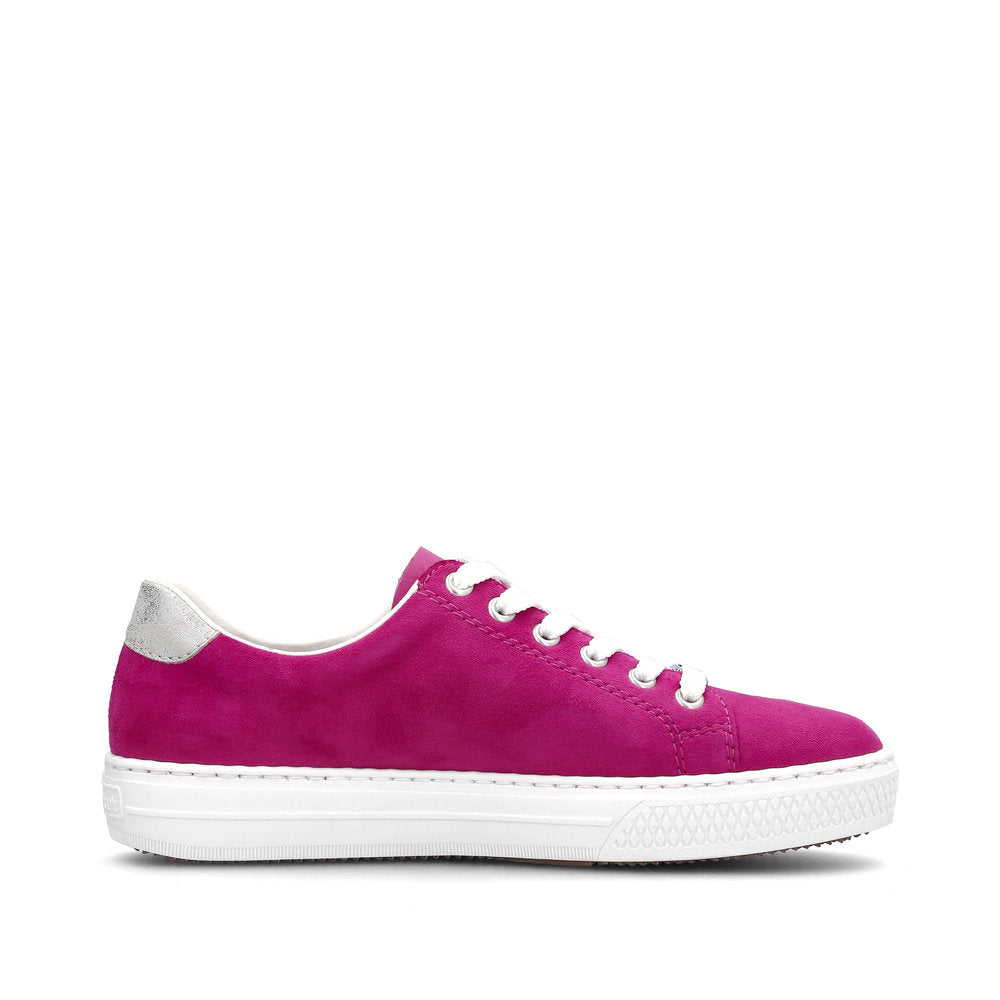 Rieker Ladies Flat Sole Zip Side Sneaker