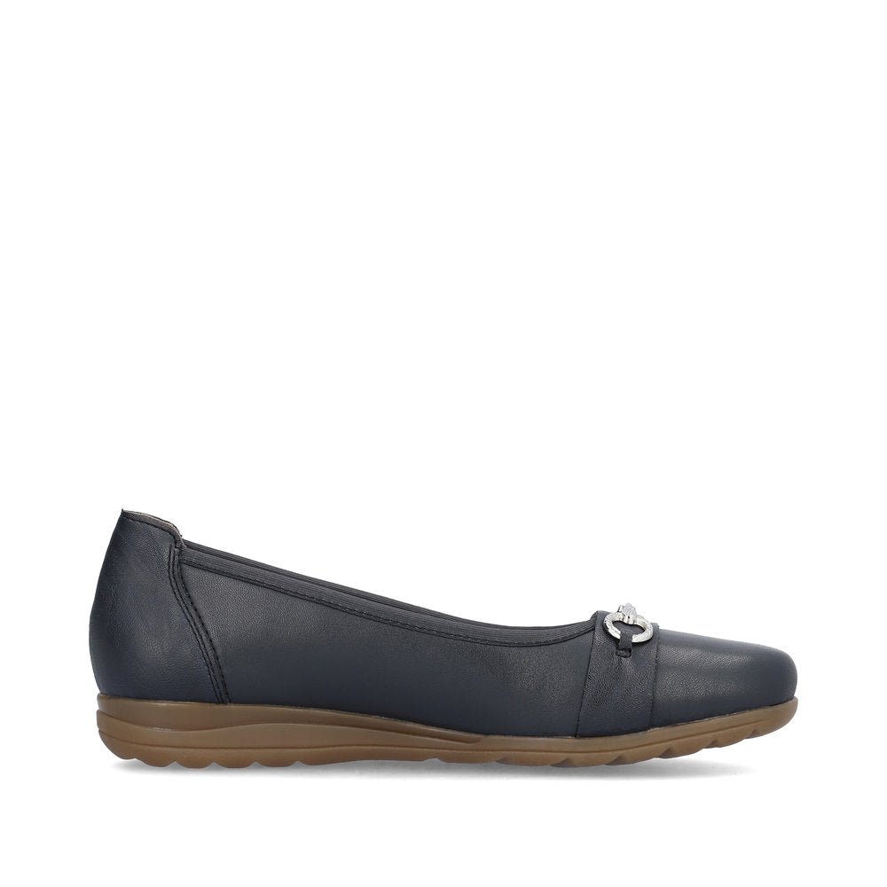 Rieker Ladies Snaffle Trim Pump
