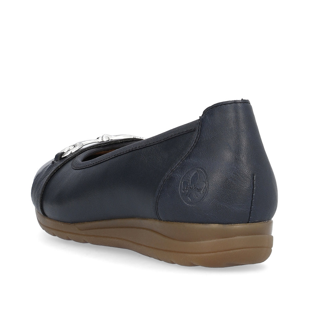 Rieker Ladies Snaffle Trim Pump