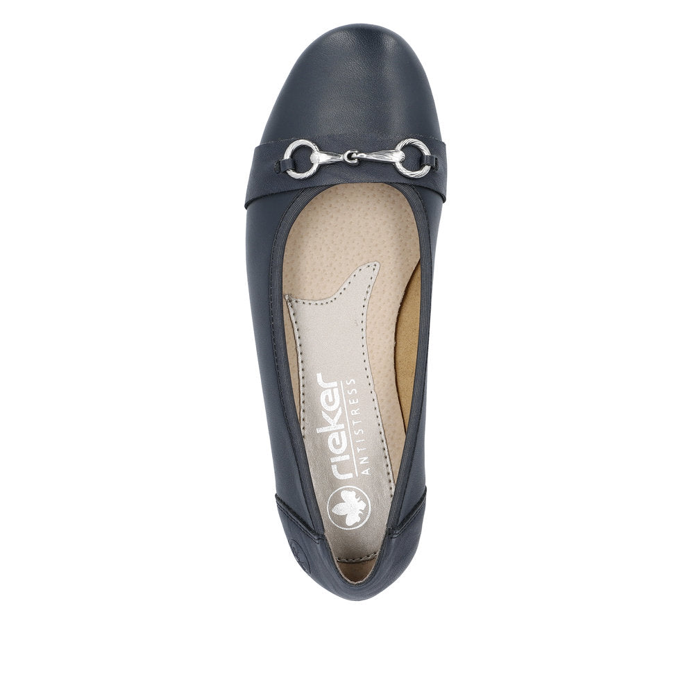 Rieker Ladies Snaffle Trim Pump