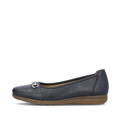 Rieker Ladies Snaffle Trim Pump