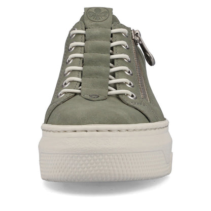 Rieker Ladies Bungee Lace Flatform Sneaker