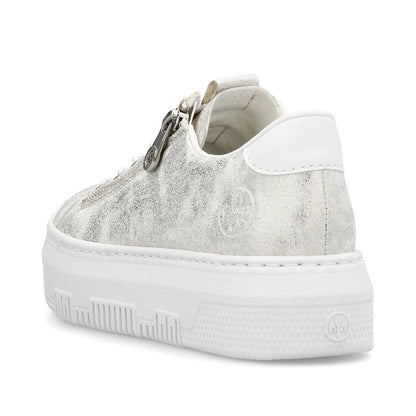 Rieker Ladies Bungee Lace Flatform Sneaker