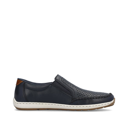 Rieker Men's Perforated Vamp Slip On Casual