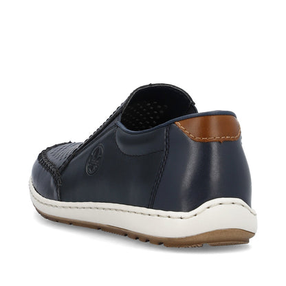 Rieker Men's Perforated Vamp Slip On Casual