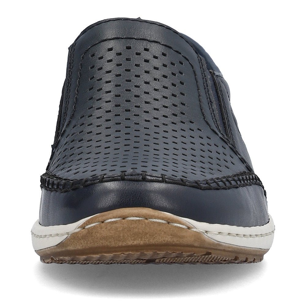 Rieker Men's Perforated Vamp Slip On Casual