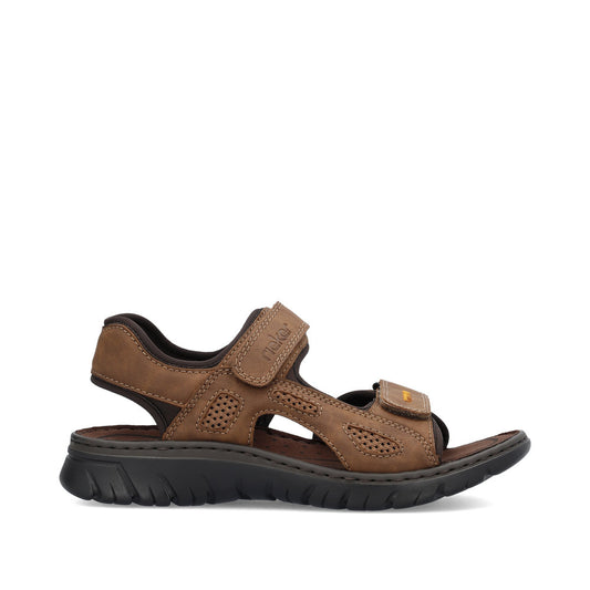 Rieker Men's Adjustable Strap Walking Sandal