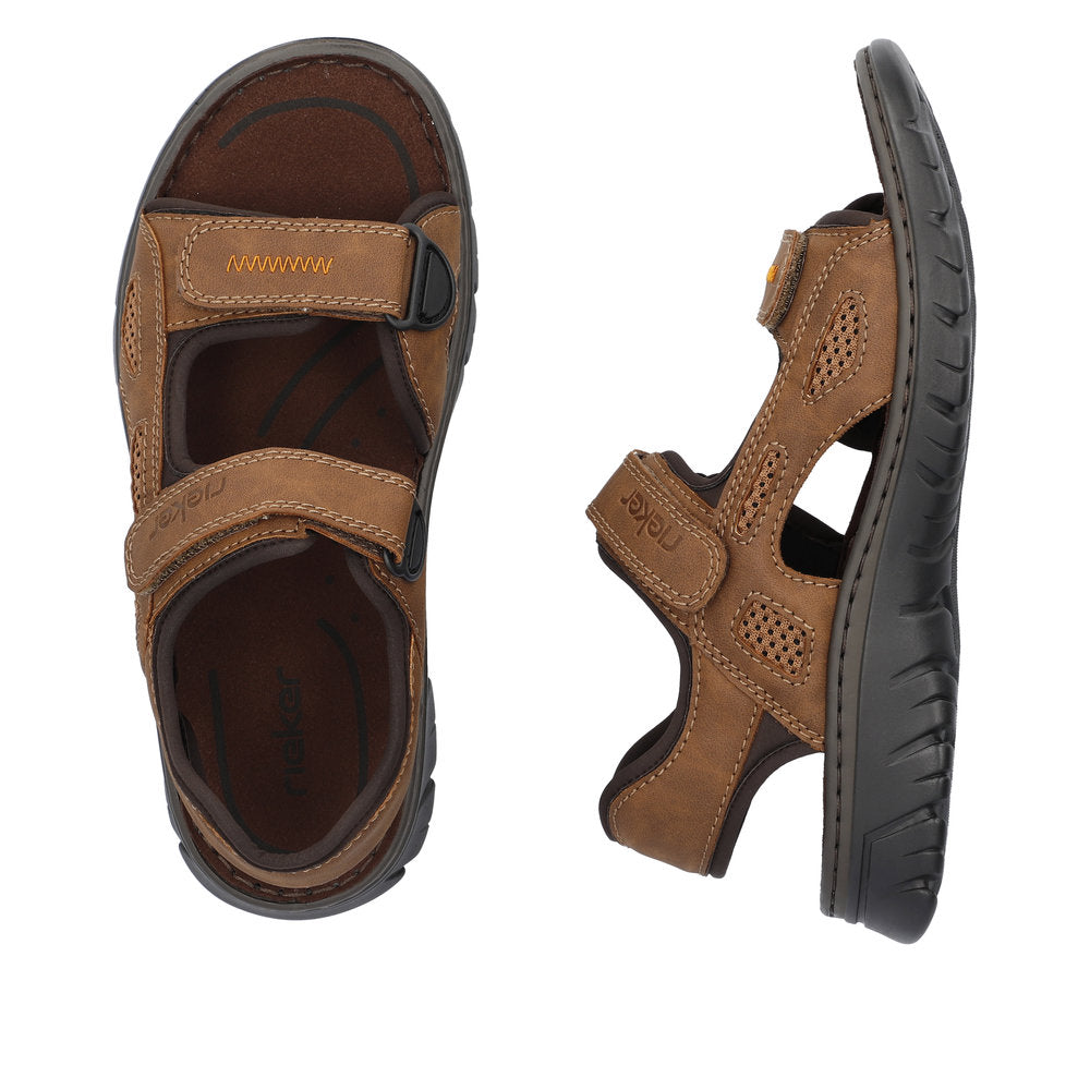 Rieker Men's Adjustable Strap Walking Sandal