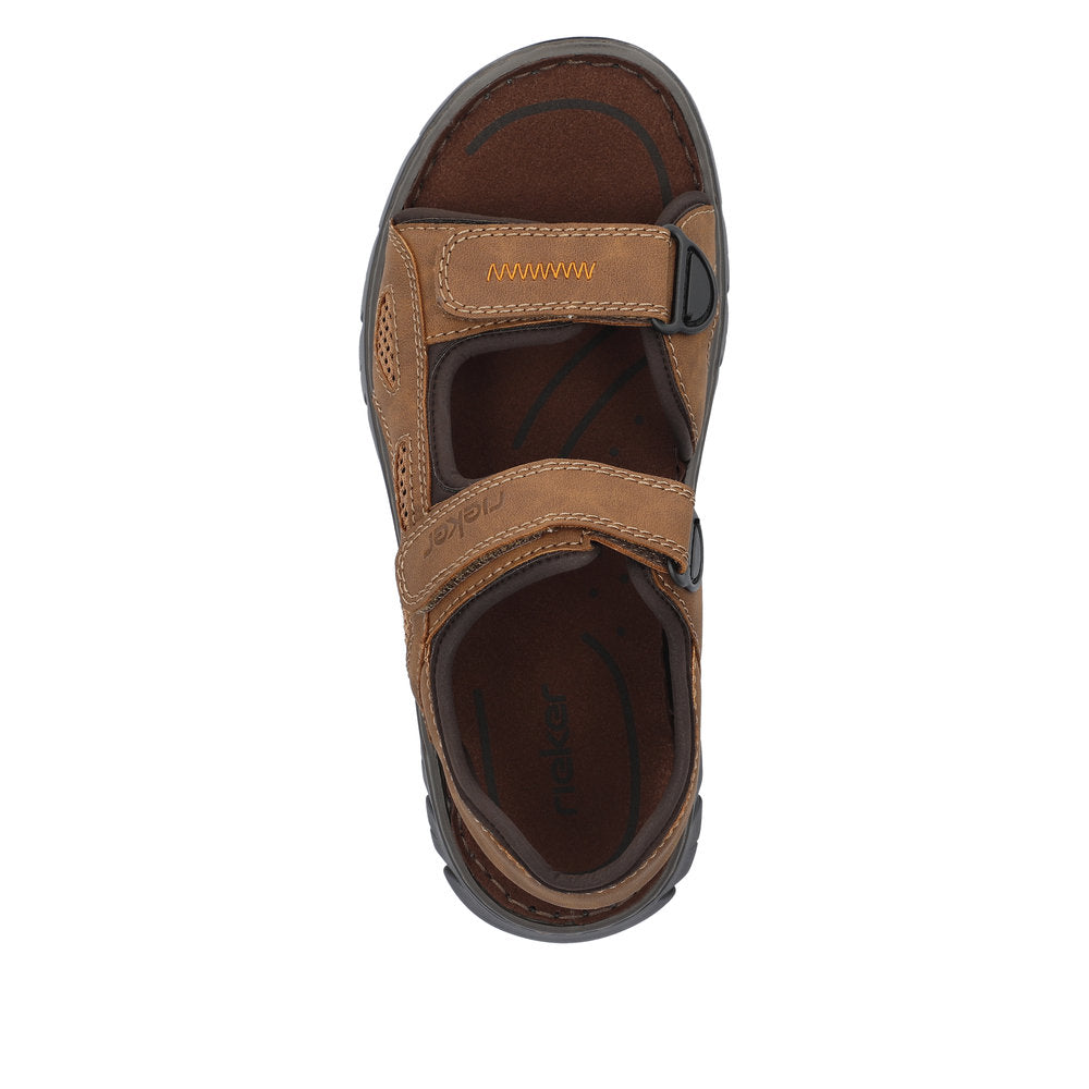 Rieker Men's Adjustable Strap Walking Sandal
