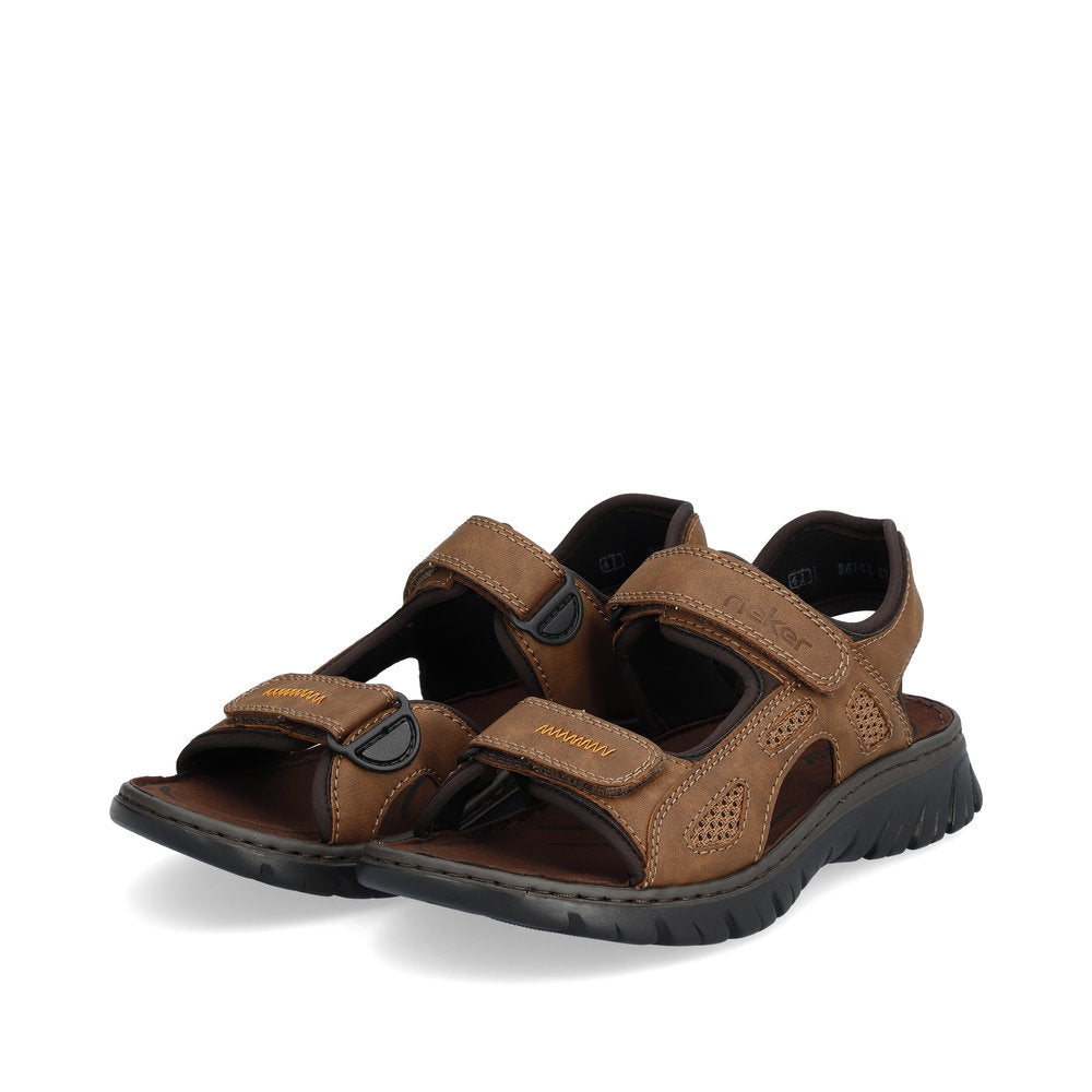 Rieker Men's Adjustable Strap Walking Sandal
