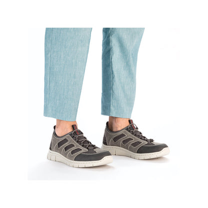 Rieker Men's Bungee Tie Sneaker
