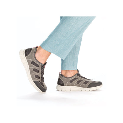 Rieker Men's Bungee Tie Sneaker