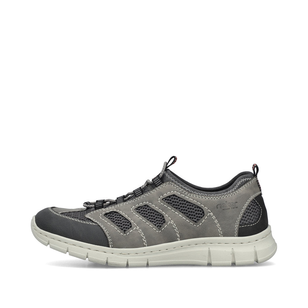 Rieker Men's Bungee Tie Sneaker