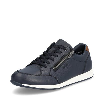 Rieker Men's Zip Side Lace Up Sneaker