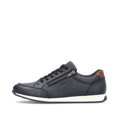 Rieker Men's Zip Side Lace Up Sneaker