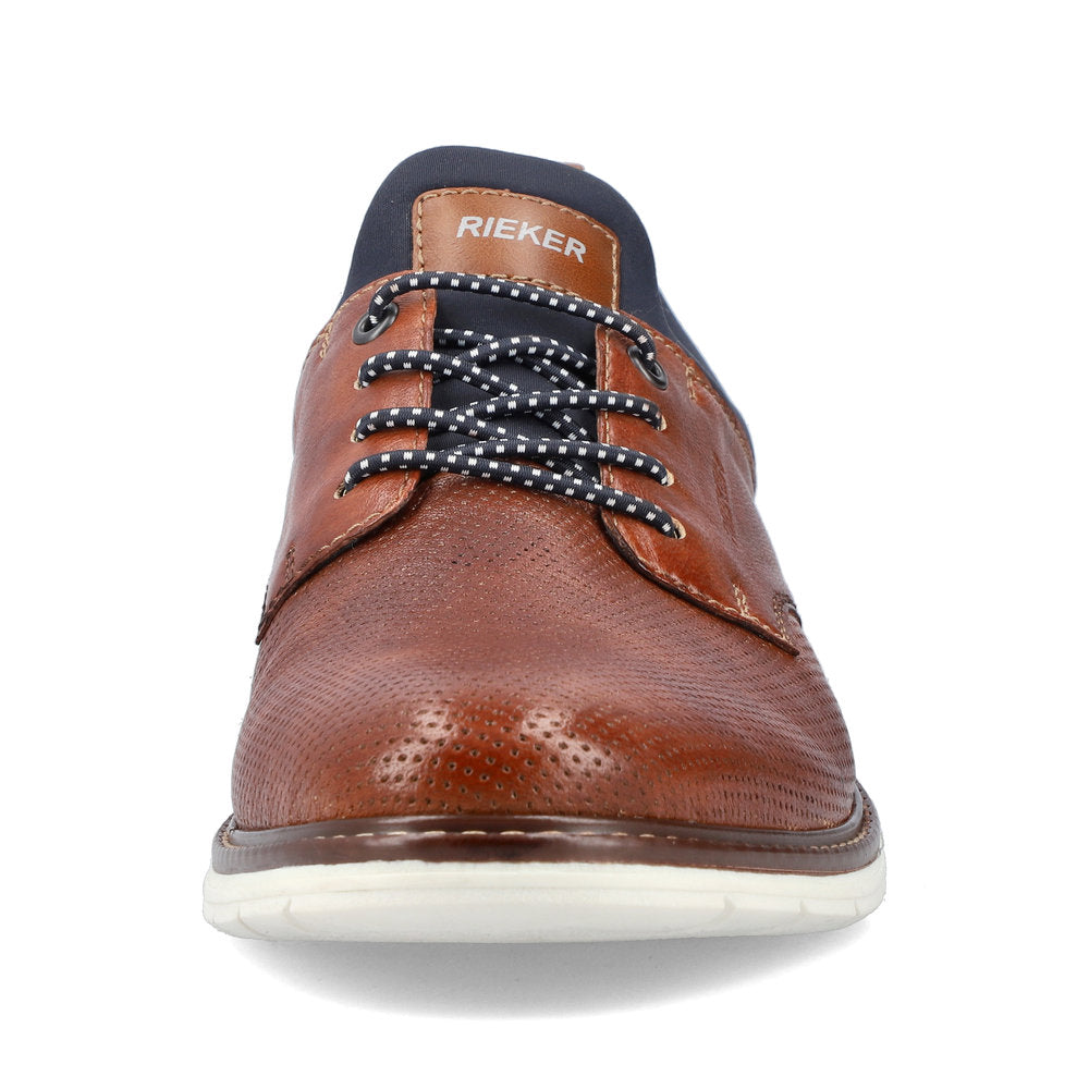 Rieker Men's Leather Neoprene Lace Up Casual