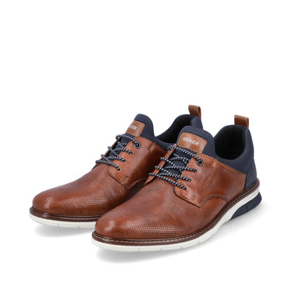 Rieker Men's Leather Neoprene Lace Up Casual
